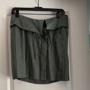 Elegant Green Women's Skirt